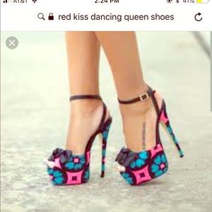 COPY - Redkiss Dancing Queen peep toe Size 7.5